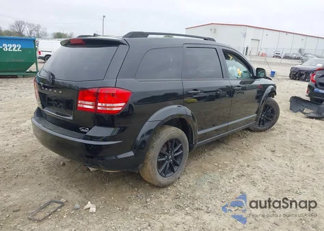 2020 Dodge Journey Se Value из США, поврежденный, VIN 3C4PDCAB9LT273076